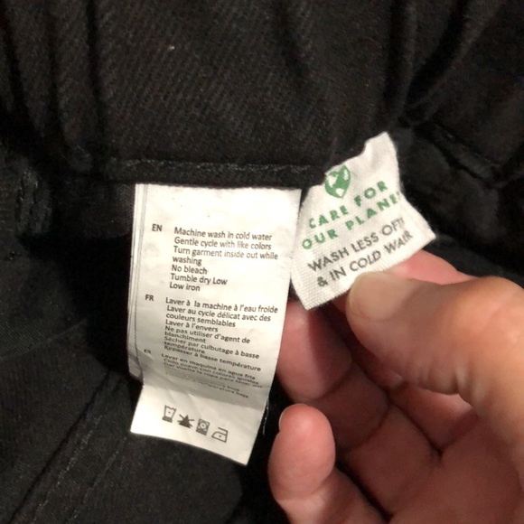 BNWT Paper Bag Waist, SWS denim co Black Jeans. Sz XS. - Picture 8 of 9